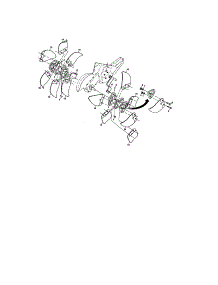 Tine Assembly parts for Craftsman Rear-Tine Tiller 917294270 from AppliancePartsPros.com