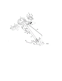 Handles parts for Craftsman Rear-Tine Tiller 917294483 from AppliancePartsPros.com
