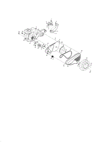 Mainframe, Left Side parts for Craftsman Rear-Tine Tiller 917294483 from AppliancePartsPros.com