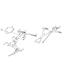 Handle Assembly parts for Craftsman Front-Tine Tiller 917295350 from AppliancePartsPros.com