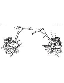 Decals parts for Craftsman Front-Tine Tiller 917295351 from AppliancePartsPros.com