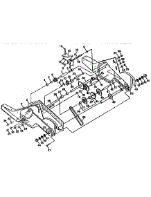 Transmission parts for Craftsman Rear-Tine Tiller 917295551 from AppliancePartsPros.com