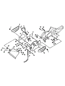 Tine Shield parts for Craftsman Rear-Tine Tiller 917295551 from AppliancePartsPros.com