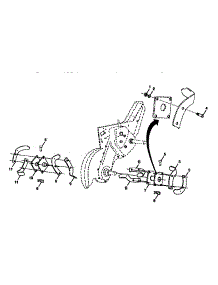 Tine Assembly parts for Craftsman Rear-Tine Tiller 917295552 from AppliancePartsPros.com