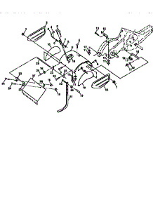 Tine Shield parts for Craftsman Rear-Tine Tiller 917295554 from AppliancePartsPros.com