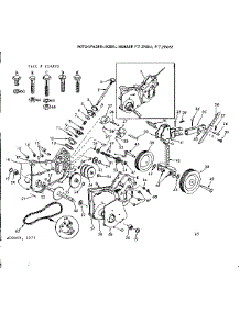 Replacement Parts parts for Craftsman Rear-Tine Tiller 917295582 from AppliancePartsPros.com