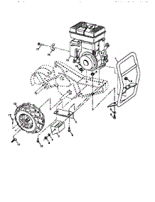 Mainframe, Right Side parts for Craftsman Rear-Tine Tiller 917295653 from AppliancePartsPros.com