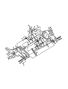 Transmission parts for Craftsman Rear-Tine Tiller 917295653 from AppliancePartsPros.com