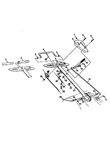 Handles parts for Craftsman Rear-Tine Tiller 917295850 from AppliancePartsPros.com