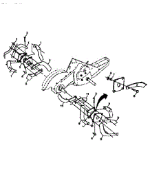 Tine Assembly parts for Craftsman Rear-Tine Tiller 917295852 from AppliancePartsPros.com