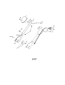 Handles parts for Craftsman Front-Tine Tiller 917297010 from AppliancePartsPros.com
