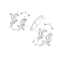 Tine Assembly parts for Craftsman Front-Tine Tiller 917297010 from AppliancePartsPros.com