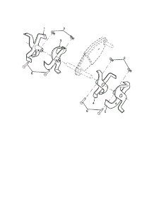 Tine Assembly parts for Craftsman Front-Tine Tiller 917297011 from AppliancePartsPros.com