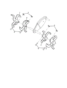 Tine parts for Craftsman Front-Tine Tiller 917297013 from AppliancePartsPros.com
