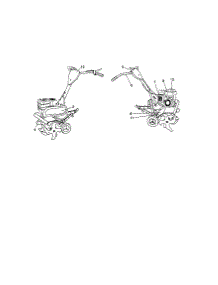 Decals parts for Craftsman Front-Tine Tiller 917297013 from AppliancePartsPros.com