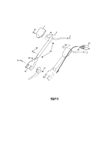Handles parts for Craftsman Front-Tine Tiller 917297015 from AppliancePartsPros.com