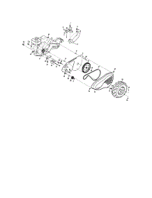 Mainframe, Left Side parts for Craftsman Rear-Tine Tiller 917297020 from AppliancePartsPros.com