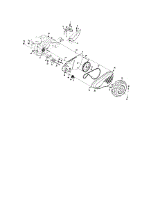 Mainframe, Left Side parts for Craftsman Rear-Tine Tiller 917297021 from AppliancePartsPros.com