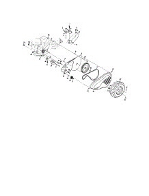 Mainframe, Left Side parts for Craftsman Rear-Tine Tiller 917297031 from AppliancePartsPros.com