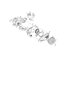 Mainframe, Left Side parts for Craftsman Rear-Tine Tiller 917297032 from AppliancePartsPros.com