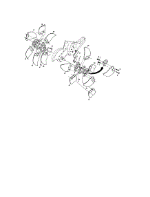 Tine Assembly parts for Craftsman Rear-Tine Tiller 917297040 from AppliancePartsPros.com
