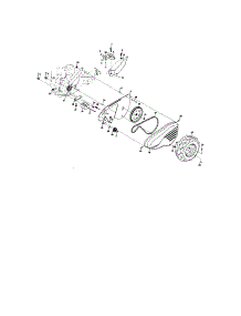 Mainframe, Left Side parts for Craftsman Rear-Tine Tiller 917297041 from AppliancePartsPros.com