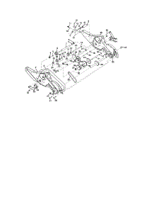 Transmission parts for Craftsman Rear-Tine Tiller 917297042 from AppliancePartsPros.com