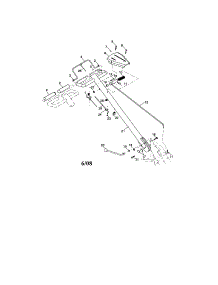 Handles parts for Craftsman Rear-Tine Tiller 917297043 from AppliancePartsPros.com