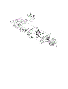 Mainframe, Left Side parts for Craftsman Rear-Tine Tiller 917297043 from AppliancePartsPros.com
