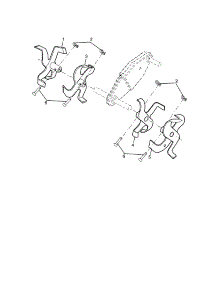 Tine Assembly parts for Craftsman Front-Tine Tiller 917297110 from AppliancePartsPros.com
