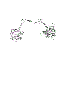 Decals parts for Craftsman Front-Tine Tiller 917297110 from AppliancePartsPros.com