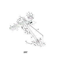 Handles parts for Craftsman Rear-Tine Tiller 917297120 from AppliancePartsPros.com