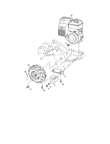 Mainframe, Right Side parts for Craftsman Rear-Tine Tiller 917297120 from AppliancePartsPros.com