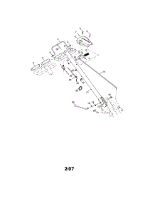 Handles parts for Craftsman Rear-Tine Tiller 917297140 from AppliancePartsPros.com
