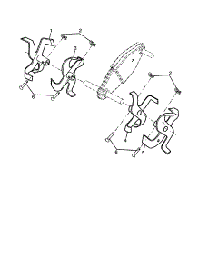 Tine Assembly parts for Craftsman Front-Tine Tiller 917297480 from AppliancePartsPros.com