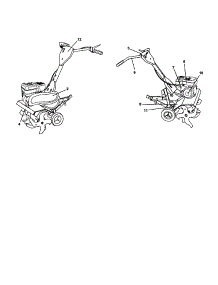 Decals parts for Craftsman Front-Tine Tiller 917297480 from AppliancePartsPros.com