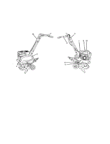 Decals parts for Craftsman Front-Tine Tiller 917298021 from AppliancePartsPros.com