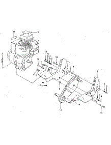 Transmission And Tine Shield Assembly parts for Craftsman Front-Tine Tiller 917298232 from AppliancePartsPros.com