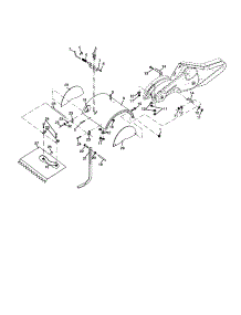 Tine Shield parts for Craftsman Rear-Tine Tiller 917298260 from AppliancePartsPros.com