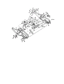 Transmission parts for Craftsman Rear-Tine Tiller 917298270 from AppliancePartsPros.com