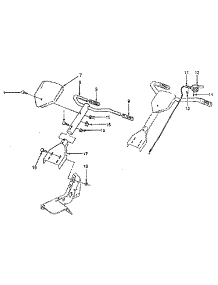 Handle Assembly parts for Craftsman Front-Tine Tiller 917298330 from AppliancePartsPros.com