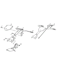 Handle Assembly parts for Craftsman Front-Tine Tiller 917298331 from AppliancePartsPros.com