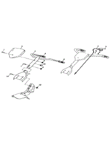 Handle Assembly parts for Craftsman Front-Tine Tiller 917298333 from AppliancePartsPros.com