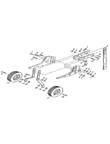 Wheel And Depth Stake Assembly parts for Craftsman Front-Tine Tiller 917298352 from AppliancePartsPros.com