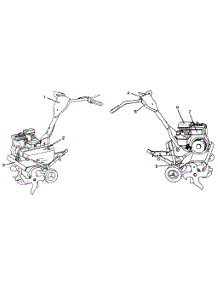 Decals parts for Craftsman Front-Tine Tiller 917298353 from AppliancePartsPros.com
