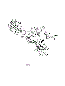 Tine parts for Craftsman Rear-Tine Tiller 917298560 from AppliancePartsPros.com