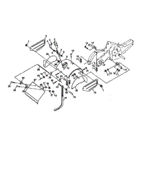Tine Shield parts for Craftsman Rear-Tine Tiller 917298560 from AppliancePartsPros.com