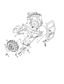 Mainframe, Right Side parts for Craftsman Rear-Tine Tiller 917298560 from AppliancePartsPros.com