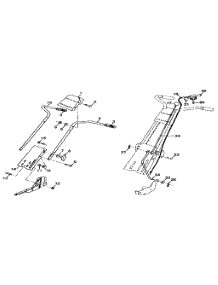 Handle Assembly parts for Craftsman Front-Tine Tiller 917298850 from AppliancePartsPros.com