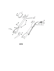 Handles parts for Craftsman Front-Tine Tiller 917299012 from AppliancePartsPros.com